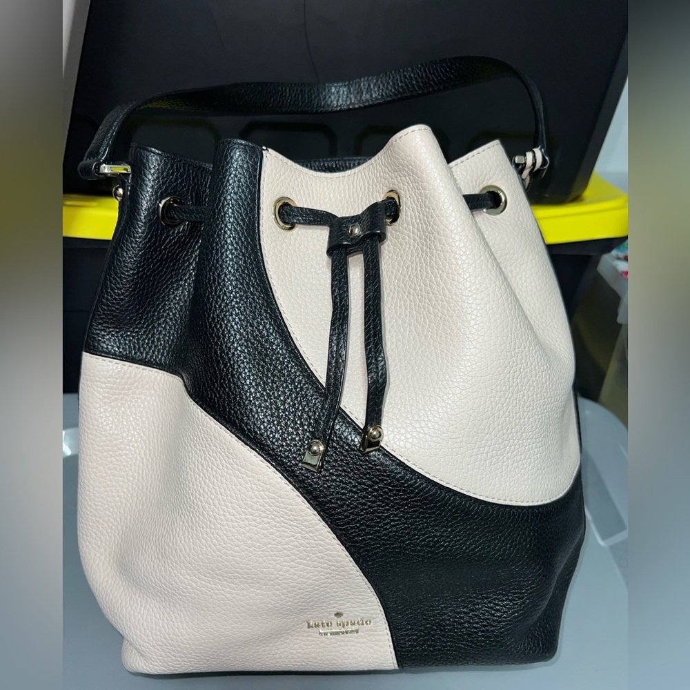 Kate Spade bucket bag.